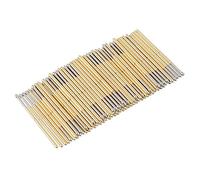 100 pz P100-E2 Test sonde a molla Diam 1.5mm Utensili per test pin conico con testa conica per puntali per test pin