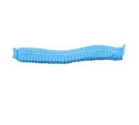 100 pz/pacco Usa E Getta Testa Dei Capelli Coperture Net Bouffant Antipolvere Antipolvere Cappucci Traspirante Doccia Cappelli Da Bagno Cucina (Color : Blue, Size : Free size)