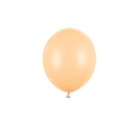 100 PZ Palloncini Palloncino Lattice 27 cm PESCA CHIARO pastello 0TBS