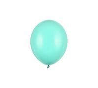 100 PZ Palloncini Palloncino Lattice 27 cm VERDE MENTA CHIARO pastello 0SPM