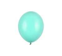 100 PZ Palloncini Palloncino Lattice 30 cm VERDE MENTA CHIARO pastello 0SPU