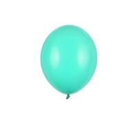 100 PZ Palloncini Palloncino Lattice 30 cm VERDE MENTA pastello 0SPR