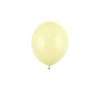 100 PZ palloncini palloncino Lattice 5 pollici 12 cm GIALLO CHIARO