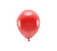 100 PZ Palloncino lattice ecologico 26 cm ROSSO Metallic 13EB
