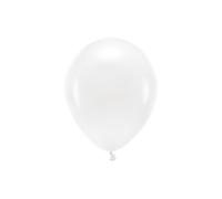 100 PZ Palloncino lattice ECOLOGICO 30 cm BIANCO 105G