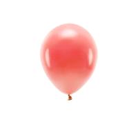 100 PZ Palloncino lattice ecologico 30 cm CORALLO pastello