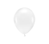 100 PZ Palloncino lattice ecologico 30 cm CRYSTAL CLEAR trasparente 13F5