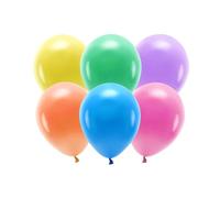 100 PZ Palloncino lattice ECOLOGICO 30 cm MIX COLOR colori misti 105C