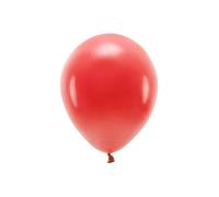 100 PZ Palloncino lattice ecologico 30 cm ROSSO pastello 137S