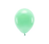 100 PZ Palloncino lattice ecologico 30 cm VERDE MENTA pastello 1386