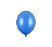 100 PZ Palloncino Palloncini Lattice 27 cm BLU FIORDALISO metallic 0SSF