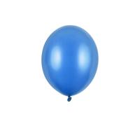 100 PZ Palloncino Palloncini Lattice 30 cm BLU FIORDALISO metallic 130L
