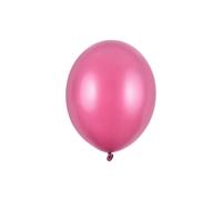 100 PZ Palloncino Palloncini Lattice 30 cm ROSA SHOCKING metallic 1360