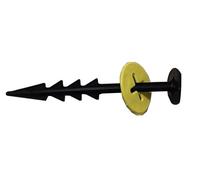 100 PZ Picchetti 19 CM - Telo pacciamatura - chiodi - ganci - campeggio - fissa