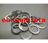 100 PZ RONDELLE ALLUMINIO TUBI FRENO/FRIZIONE MOTO GUARNIZIONI FORO 10mm