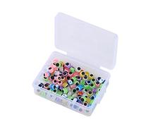 100 pz/scatola Occhi di Pesce Perlina Esche d'acqua Dolce Esche Occhi Esche Pesca Esche Pesca Perle