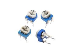 100 Pz/scatola RM065 Pellicola di Carbonio Trimpot Orizzontale Potenziometro Assortimento Kit 10 Valori Resistore Variabile 500R 1K 2K 5K 10K -1M