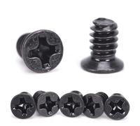 100 pz/set disco rigido da 3.5 "vassoio HDD disco telaio del computer vite nera for PC