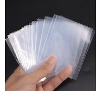 100 pz/set varie dimensioni buste per carte trasparenti gioco di carte magiche tarocchi carte da poker protezione buste per carte da gioco da tavolo