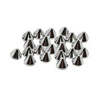 100 Pz Spike Cono Borchie Acrilico Punk Rivetti Cono Spike Borchie Perline DIY Cucire su Colla O Incollare su Borse Scarpe Accessori Abbigliamento