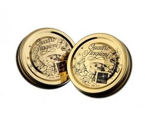 100 pz TAPPI CAPSULA Quattro Stagioni BORMIOLI 70mm barattolo capsule tappo
