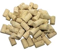 100 pz. tappi naturali per bottiglie di vino per vinificazione, birra e brico...