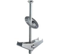 100 PZ TASSELLO ANCORINA A FARFALLA IN ACCIAIO CON VITE AKIFIX NF26001