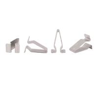 100 Pz. You.S Originale Clip di Fissaggio Metallo Molletta per Audi/ Seat/ Skoda