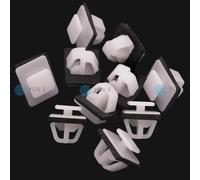 100 Pz. You.S Originale Montaggio Clip Sottoporta per Hyundai - 87758-38000