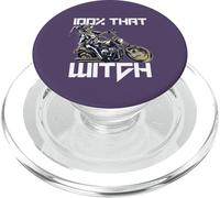 100% QUELLA STREGA Sexy Moto Strega Halloween Meme SUL RETRO PopSockets PopGrip per MagSafe