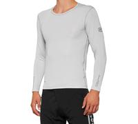 100% R-Core Concept Maglia a maniche lunghe, grigio, Taglia S