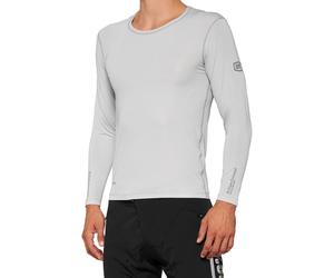 100% R-Core Concept Maglia a maniche lunghe, grigio, Taglia XL