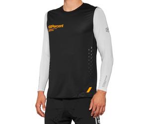 100% R-Core Concept Maglia da bicicletta, nero-grigio, taglia XL per maschi