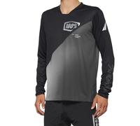 100% R-Core X Long Sleeve Jersey 2022 Black / Grey M