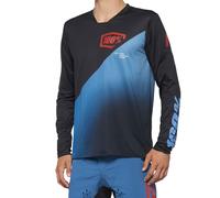 100% R-Core X Long Sleeve Jersey Black / Slate S