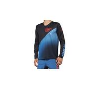 100 r core x long sleeve jersey blue black