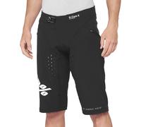 100% R-Core X Pantaloncini da bicicletta, Bianco/nero, Taglia 34