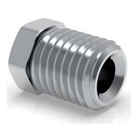 100 raccordi a vite M10 x 1,25 per tubo del freno da 4,75 mm e tipo M, connettore professionale conforme a DIN/ISO 1651