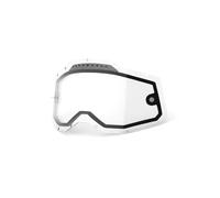 100% Racecraft 2 / Accuri 2 / Strata 2 Dual Pane Vented Lens - Clear