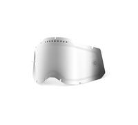 100% Racecraft 2 / Accuri 2 / Strata 2 Dual Pane Vented Lens - Silver Mirror