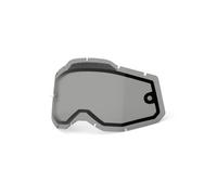 100% Racecraft 2 / Accuri 2 / Strata 2 Dual Pane Vented Lens - Smoke