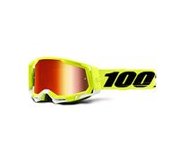 100percent Racecraft 2 Mirror Goggles Giallo Red Mirror/CAT1