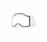 100% Racecraft / Accuri / Strata 2 Forecast Replacement Dual Pane Lens Clear