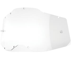 100% Racecraft II/Accuri II/Strata II Lente di ricambio, trasparente per maschi