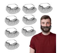 100 reti da barba, copertura per barba da uomo, rete per barba da uomo, rete da barba per la gastronomia, baia nera
