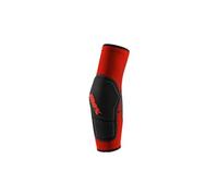 100 ridecamp elbow guard red black