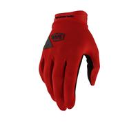 100% Ridecamp Gel Gloves Red XL