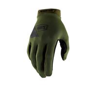 100% Ridecamp Glove Army Green / Black XL