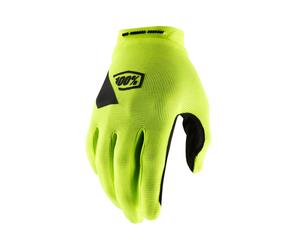100% Ridecamp Glove Fluo Yellow XXL