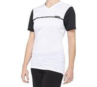 100% Ridecamp Maglie Donna Lg Nero/Bianco 40035-00008